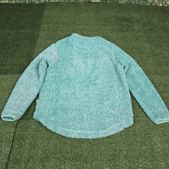 SIMPLY SOUTHERN | MOCK NECK QUARTER ZIP SHERPA\FAUX FUR PULLOVER - Picture 10 of 14